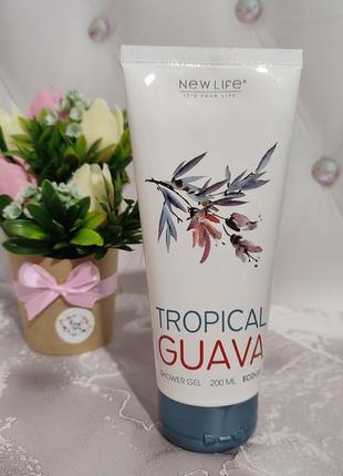 Гель для душу tropical guava зволоження харчування, усуває сухість і лущення2 фото