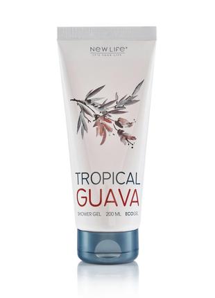 Гель для душу tropical guava зволоження харчування, усуває сухість і лущення3 фото