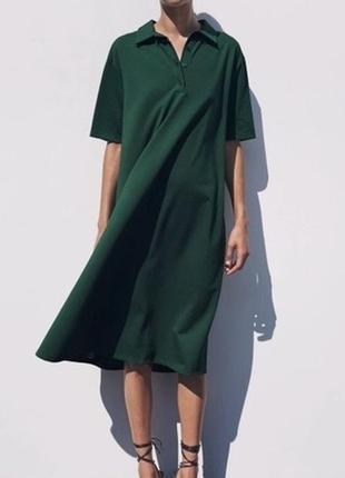 Платье поло zara