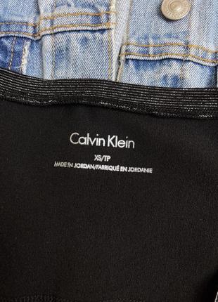 Футболка calvin klein  черная с бисером блузка нарядная8 фото