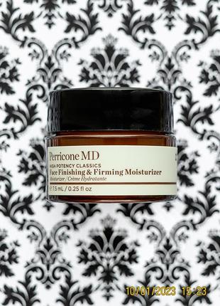 Антивозрастной укрепляющий лифтинг крем perricone md face finishing & firming moisturizer 7.5 мл
