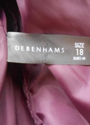 Стильное фирменное демисезонное пальто debenhams, р.18 , 52-54, оригинал9 фото