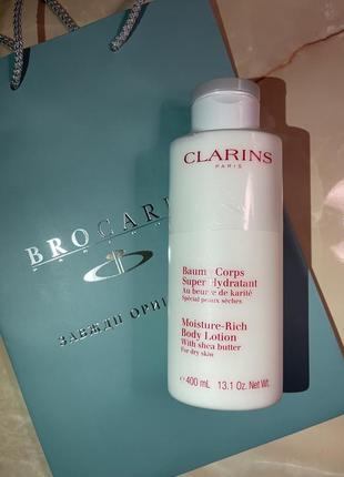 Clarins baume corps super hydratant 400ml оригинал