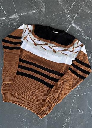 Базовий чоловічий світер / повсякденні чоловічі утеплені кофти