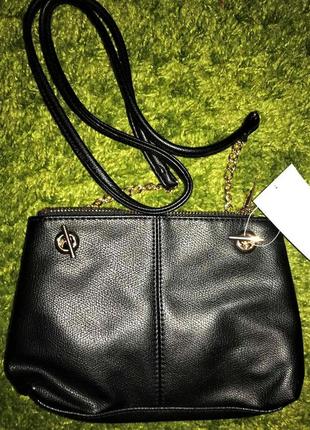 1. сумка  кошелек  мини  кроссбоди  сумочка черная  на    молнии нм   оригинал2 фото