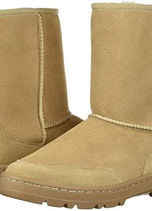 1, женские угги ugg ultra short revival натуральные цвет sand оригинал размер us 6 по стельке 23-23,5