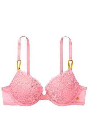 1, бюст  бюстгалтер victoria secret виктория сикрет sexy tee lightly-lined demi bra  размер 32в (70в) оригинал