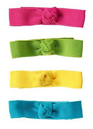 Набір із 4 заколочок затискачів для волосся для дівчинки crazy 8