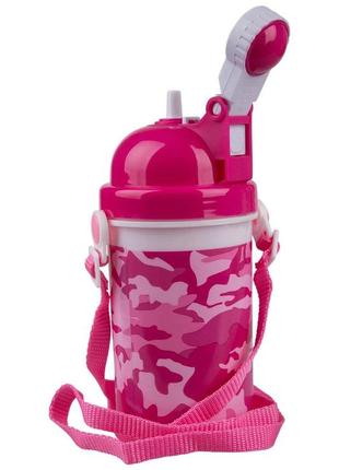 1, поильник детский  бутылочка для воды  0,5 л розовый mountain warehouse сша2 фото