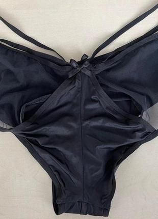 Victoria's secret размер l трусики со шнуровкой very sexy lace cheeky bиктория сикрет оригинал