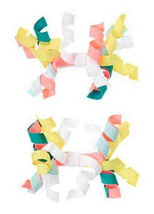 Набор из 2 заколочек для волос для девочки gymboree нежных расцветок