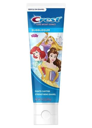 Набір з двох зубних щіток oral-b і зубної пасти crest (сша) disney princess oral-b and crest toothpaste3 фото