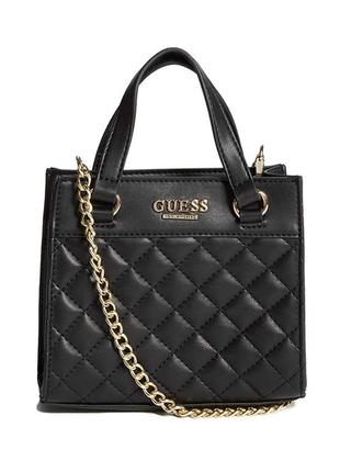 Стильна чорна міні сумочка кроссбоди guess factorytaylor mini оригінал сша