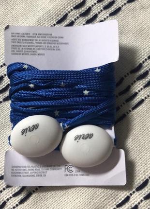 1. светящиеся led шнурки (синий огонек) - 4 режима aerie lighted laces оригинал