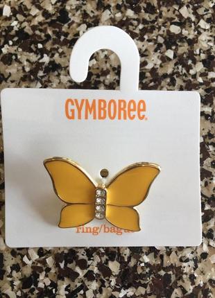 1, колечко желтая бабочка gymboree оригинал (сша)2 фото