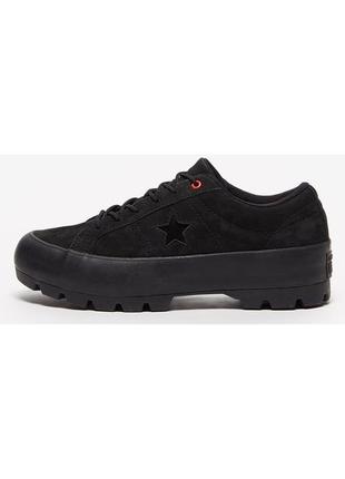 1, шкіряні кеди на платформі мокасини сліпони converse one star конверс (розмір 8,5 — 25,5 см) оригінал5 фото