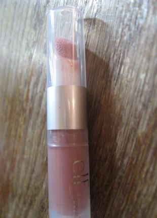 1,  жидкая помада e.l.f. essential luscious liquid lipstick  цвет 2113 bark2 фото