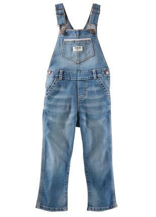 1. джинсовий базовий легкий комбінезон бойфренд осіш oshkosh розмір 6-10 років