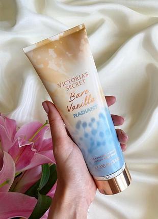 1, виктория сикрет victoria secret лосьоны для тела bare vanilla radiant оригинал