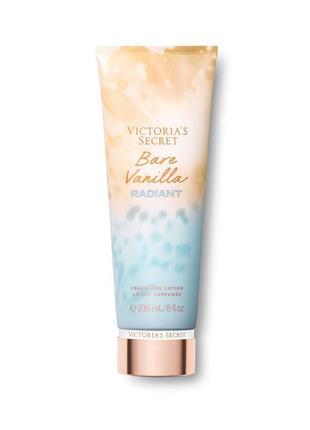 1, виктория сикрет victoria secret  лосьоны для тела bare vanilla radiant оригинал4 фото