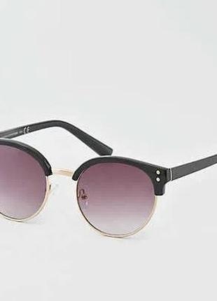 Сонцезахисні окуляри з металевою золотою дужкою american eagle оригінал