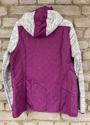 1, функциональная женская курточка, утепленная ветровка софтшелл crivit sports размер l ( 44/46)5 фото
