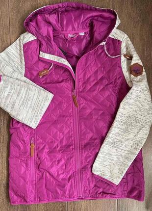 1, функциональная женская курточка, утепленная ветровка софтшелл crivit sports размер l ( 44/46)6 фото