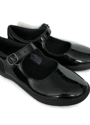 1. черные лаковые туфли из натуральной лаковой кожи  угг  ugg kids dorothea размер 34 - 22,5 см оригинал5 фото