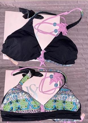 1, топ двусторонний  victorias secret reversible на две стороны  виктория сикрет оригинал  размер  l-xl5 фото