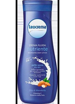 Крем для тела leocrema nutriente olio di mandorle  питательный 250 мл