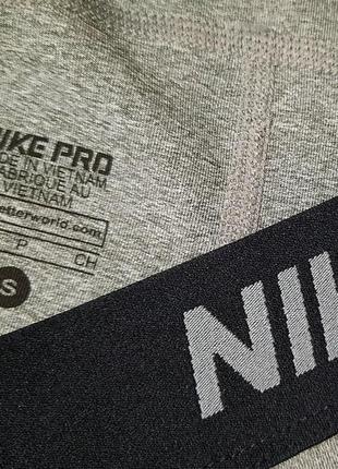 Капри nike pro dri-fit р. s лосины велосипедки шорты7 фото