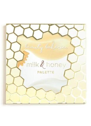 Палетка хайлайтеров beauty bakerie milk & honey highlighter palette 4 x 5 г2 фото