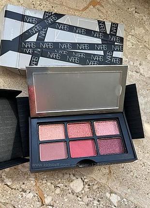 Nars мини палетка теней unwrapped mini eyeshadow palette