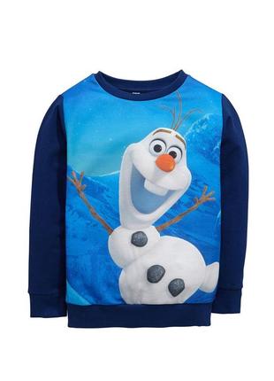 Легкий свитшот, кофта disney long sleeved olaf sweat, р. 9-10 лет.7 фото