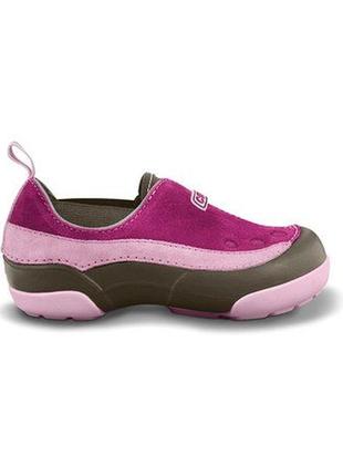 Туфли-мокасины утеплённые crocs kids dawson slip-on крокс3 фото