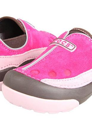 Туфли-мокасины утеплённые crocs kids dawson slip-on крокс2 фото