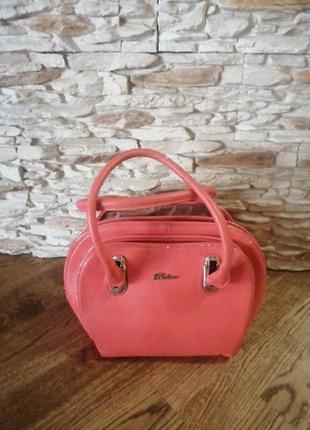 Сумка коралловая