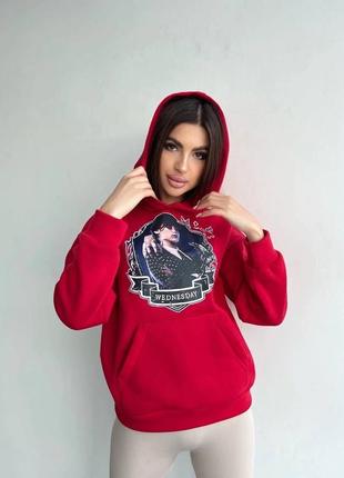 Худі wednesday на флісі 3