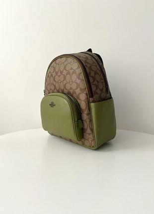 Жіночий брендовий рюкзак coach court backpack оригінал коач коуч ранець на подарунок дружині дівчині5 фото