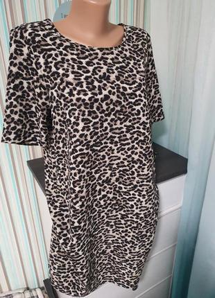 Леопардова сукня платьїе леопардовое летнее1 фото
