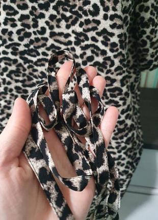 Леопардова сукня платьїе леопардовое летнее6 фото