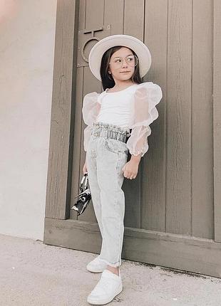 Костюм джинсы и блуза