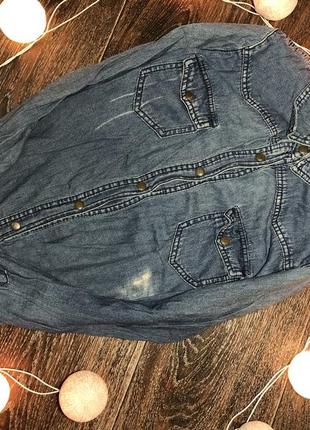 Рубашка джинсовая сток2 фото