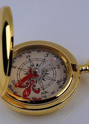 Карманный компас (цвет - золото) арт. 03379