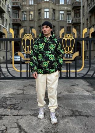 Утпелений чоловічий анорак на зиму / якісні зимові анораки для чоловіків