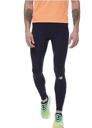 Новые тайтсы printed impact run для мужчин new balance