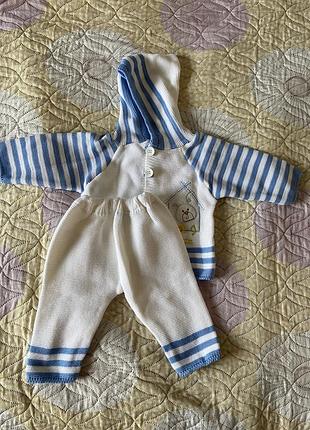 Костюм комплект в’язаний для хлопчика штани і кофта