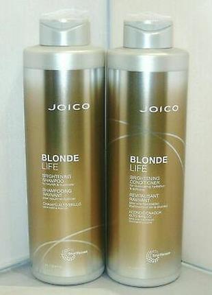 Joico blond life шампунь і кондиціонер 1000мл+1000мл1 фото