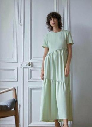 Сукня жіноча ярусна zara