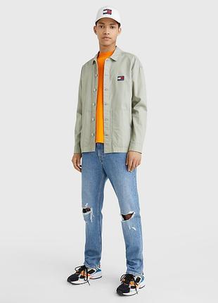 Легкая мужская куртка-рубашка tommy hilfiger